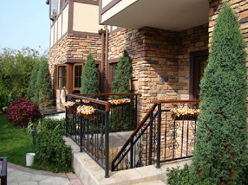 Enteryè ak Eksteryè Wall Revêtement Mi Mozayik Ledgestone (YLD-60)