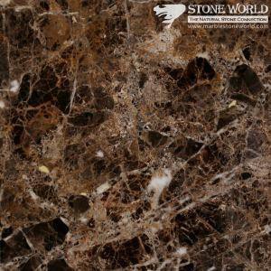 Twalèt Polished nwa Emprador Marble Dalles Pou planche / mi Marble Eskalye / Step / Rize Etaj mozayik entre (MT066)
